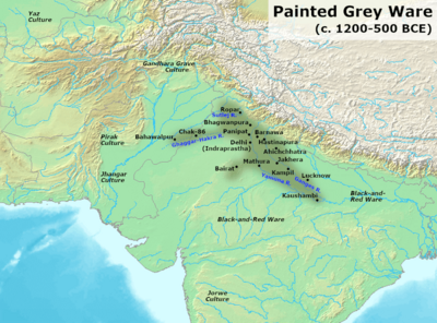 Painted Grey Ware Culture (1200-600 BCE)