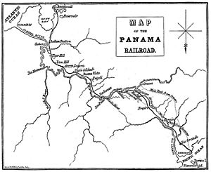 Panama RR map