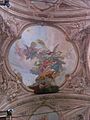 Particolare degli affreschi della Basilica di S. Giovanni Battista (Busto Arsizio)