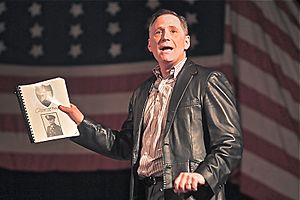 Patrick Dewane, grandson of Matt Konop, performs The Accidental Hero