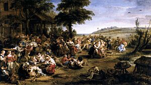 Peter Paul Rubens - The Village Fête (Flemish Kermis) - WGA20406