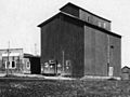 Port Perry grain mill and elevator circa 1930