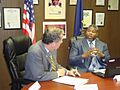 President Foward & Senator Sherrod Brown -2