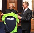Prime Minister Narendra Modi with Irish PM Enda Kenny