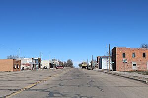 Looking north along Randolph Street (2019)