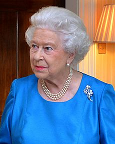 Queen Elizabeth II at Hillsborough Castle