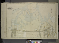 Queens, Vol. 1, Double Page Plate No. 35; Part of Ward 5; Rockaway; (Map bounded by Jamaica Bay, Charmttoir Island, Mc. Caffertys Island, Nortons Creek, Hudson Ave., Columbus Ave., Rochester NYPL1693878f