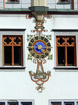 Rathaus Bad Waldsee Uhr