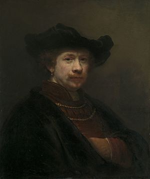Rembrandt van Rijn (Leiden 1606-Amsterdam 1669) - Self-Portrait in a Flat Cap - RCIN 404120 - Royal Collection