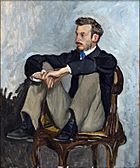 Renoir by Bazille
