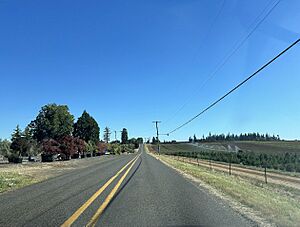 SE 352nd Avenue in Cottrell