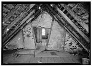 SECOND FLOOR, WEST ROOM, VIEW LOOKING EAST - Caleb Pusey House, 15 Race Street (Landingford Plantation), Upland, Delaware County, PA HABS PA,23-UPLA,1-13
