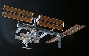 STS-115 ISS after undocking