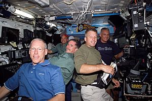 STS117 Crew Flight Day5