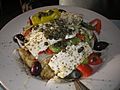 Salade crétoise, archétype du régime méditerranéen