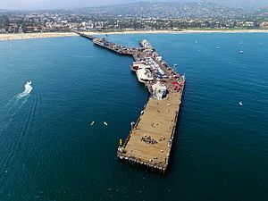 Santa Barbara Pier by Don Ramey Logan
