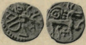 Sceat of Ælfwald of Northumbria
