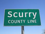 Scurry County, TX, sign IMG 1758