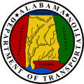 Seal of the Alabama Department of Transportation