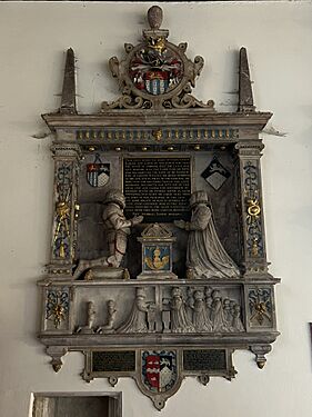 Sir James Altham 1529-28 Feb 1583 and wife, Mary Mathews 1517-15 Jan 1602
