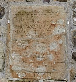 St Fillan's Kirk, Kilallan, Renfrewshire - memorial to a kirk minister