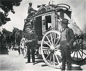 Stagecoach in San Mateo County