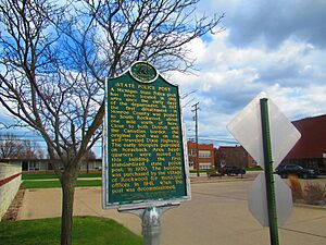 State Police Post Informational Designation (Rockwood, MI)