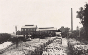 Sugar factory of Nanyo Kohatsu Kabushiki Kaisha, Saipan in 1932