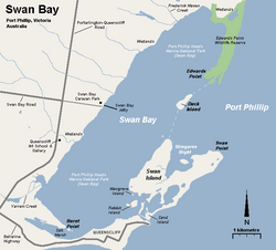 Swan bay map