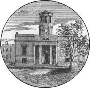 The Infant Model School, with Owen's Original clocktower