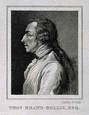Thomas Brand-Hollis of the Hyde. Stipple engraving by R. Pag Wellcome V0000750