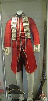 Uniform 65th Regiment of Foot 1758