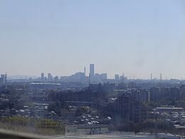 View from Mosaic Mall Kohoku, Yokohama 20150201-004