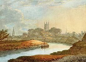 View of Gloucester Thomas Hearne