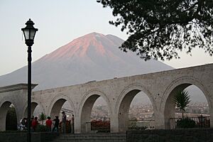 Vue sur le Misti de Yanahuara
