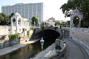 Wienflussportal beim Stadtpark