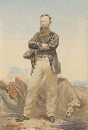 William Strutt, Portrait of Robert O'Hara Burke, 1860