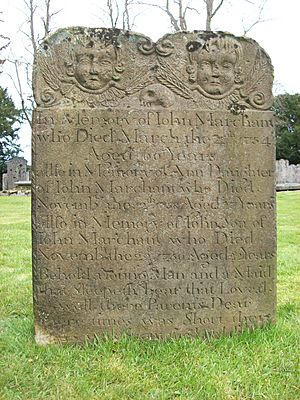 18th century gravestone, Penshurst