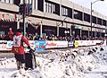 2003 Iditarod start in Anchorage - Aliy Zirkle