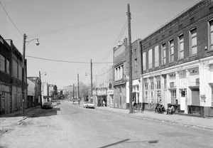 AREA OF FOURTH STREET, LOOKING WEST - Beale Street Historic District, Memphis, Shelby County, TN HABS TENN,79-MEMPH,6-3