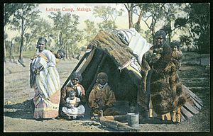Aboriginal Australian women and children, Maloga, N.S.W