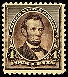 Abraham Lincoln 1890 Issue-4c