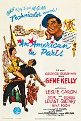 An American in Paris (1951 film poster)