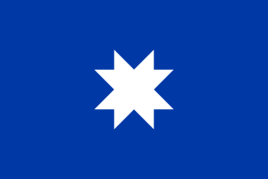 Ancient mapuche flag