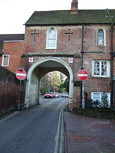 Arch Leading to Rose Hill - geograph.org.uk - 108529
