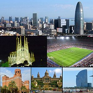 Barcelona collage