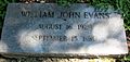 Bill Evans's tombstone