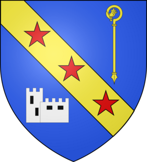 Blason ville fr Bourg-Saint-Christophe (Ain)