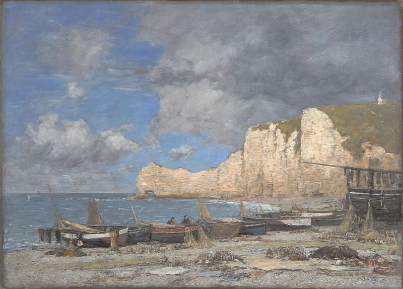 Boudin Etretat 1891 Chazen
