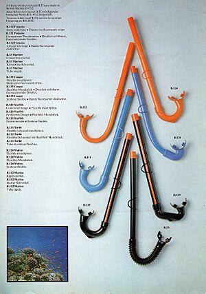 Britmarine 1970s Catalogue Snorkel Page